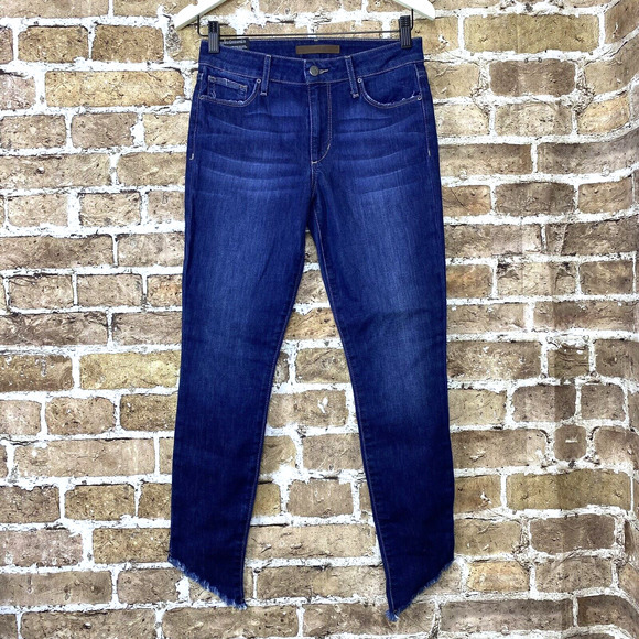 Joe's Jeans Skinny Ankle Curved Hem Denim Pants Henrietta Size 26 Nwt $189 Fall - Picture 5 of 14